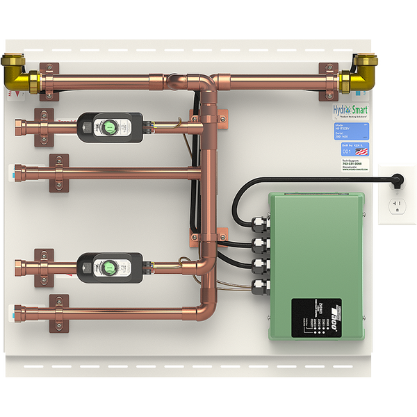 HS1T2ZZV - 1 Temp, 2 Zone by Valve Zoning Panel