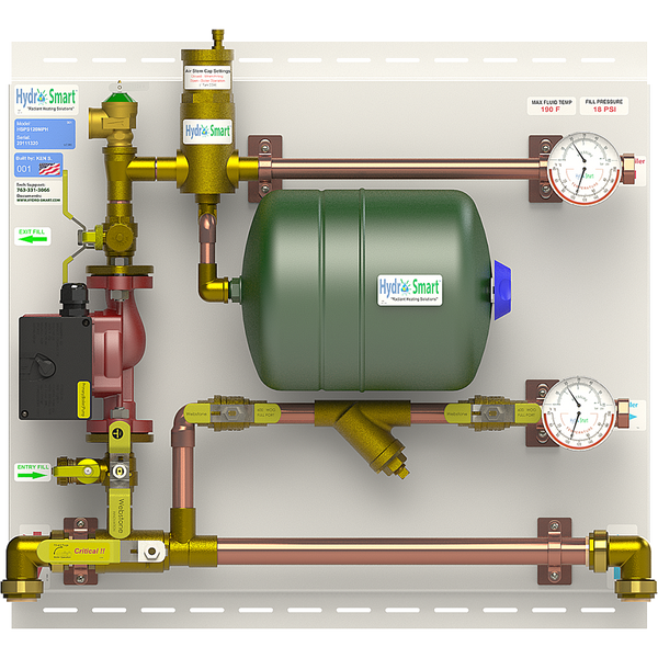 HSPS120MPH - Zone by Pump Master Panel