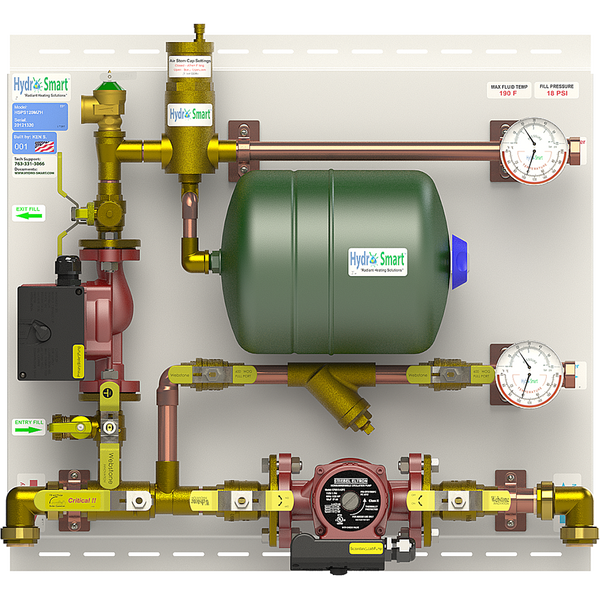 HSPS120MZH - Zone by Valve Master Panel