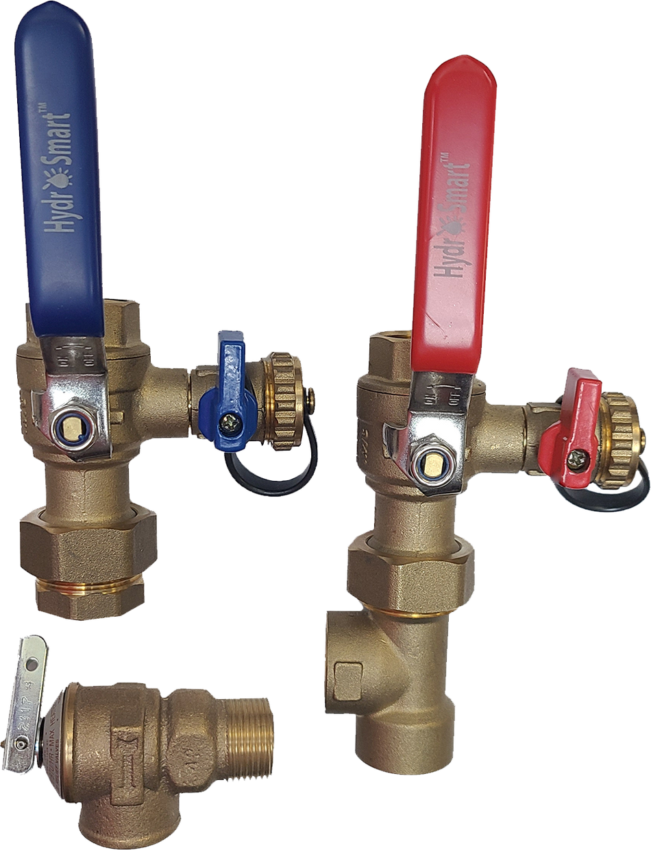 3/4" NPT Tankless Water Heater Shutoff